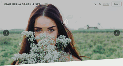Desktop Screenshot of ciaobellasalonva.com